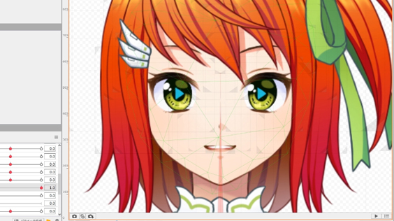 ライブ2Dモデル制作